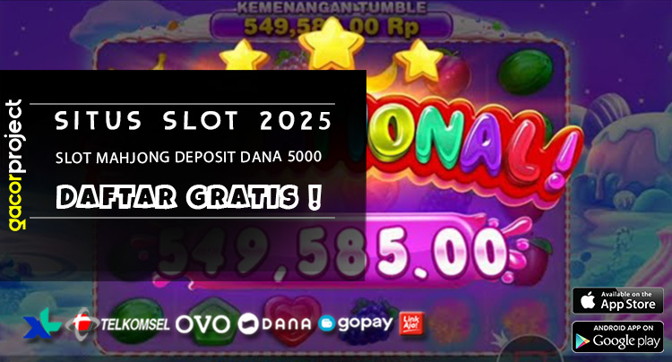 Slot Mahjong Deposit Dana 5000